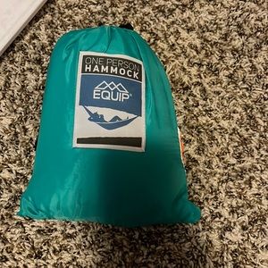 Teal hammock *NEVER USED*